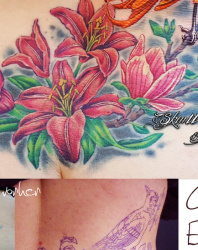 008 Cover Up  Tattoo Studio Hamburg Skinworxx  